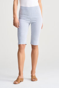 Short Seersucker - Navy & White Stripe